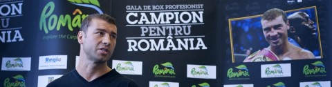 Lucian Bute - campion pentru Romania
