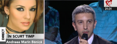 Realitatea TV, Andreea Marin si Dan Diaconescu