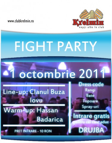 Fight party in Club Kremlin