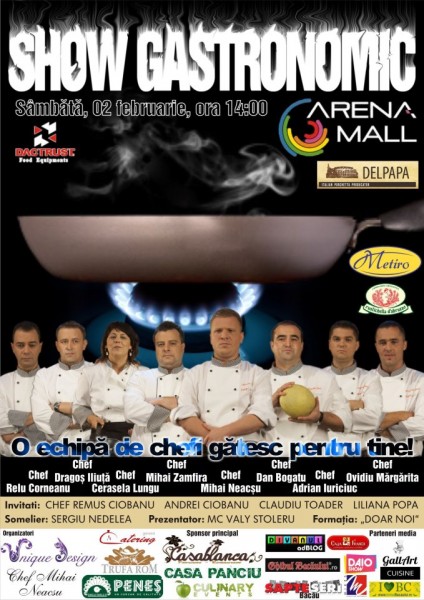 Live Cooking Show Arena Mall Bacau