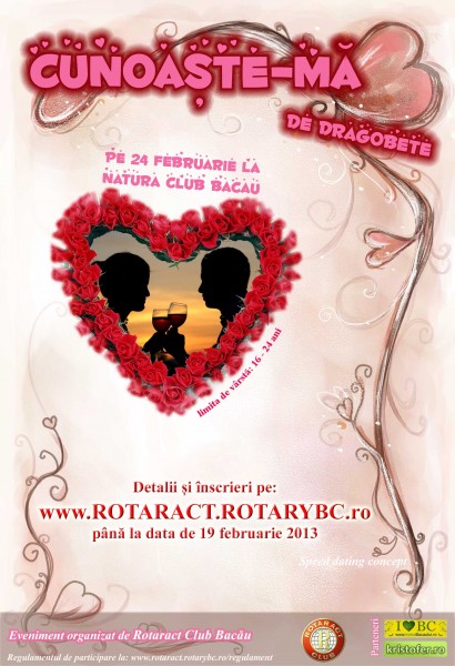 Cunoaste-ma de dragobete speed dating bacau rotaract 2013