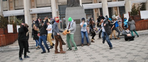 harlem shake bacau
