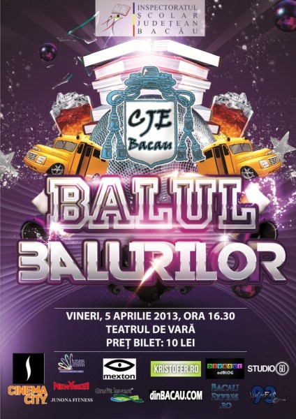 Balul Balurilor Bacau 2013
