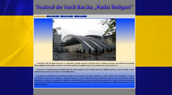 site teatrul de vara bacau
