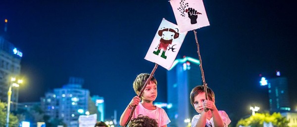 rosia montana protest