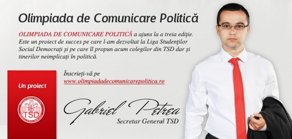 gabriel petrea olimpiada de comunicare politica
