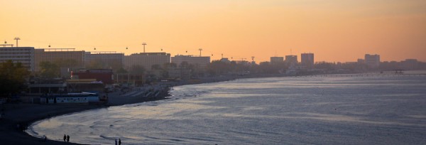 Plaja-Mamaia-la-apus-2013-1