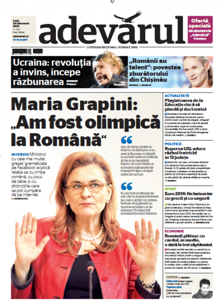 maria grapini olimpica romana