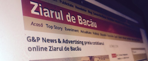 ziarul de bacau g p advertising