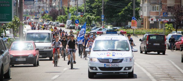 marsul-bicicletelor-bacau politia rutiera