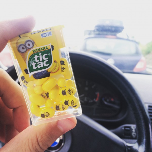 1. tic tac minions instagram