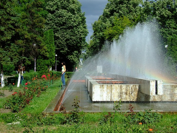 Fountain in Cancicov Park