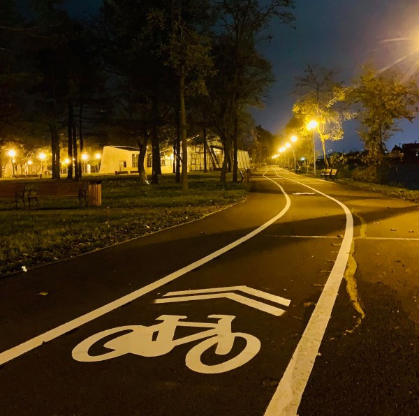pista biciclete insula de agrement